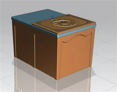 Kompositmateriale Underjordisk nedbrydningsboksform